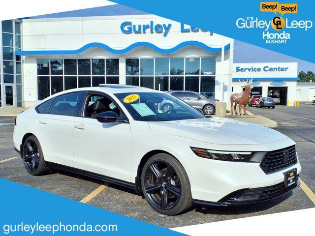 used 2023 Honda Accord Hybrid car, priced at $31,935