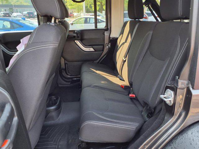 used 2017 Jeep Wrangler Unlimited car, priced at $21,567