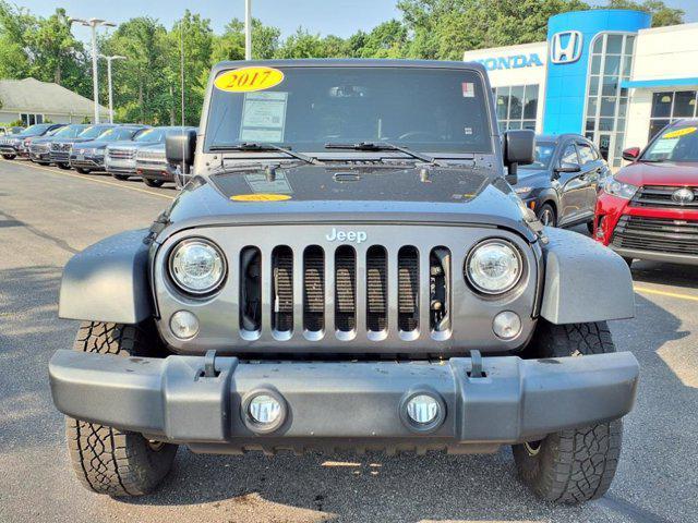 used 2017 Jeep Wrangler Unlimited car, priced at $21,567