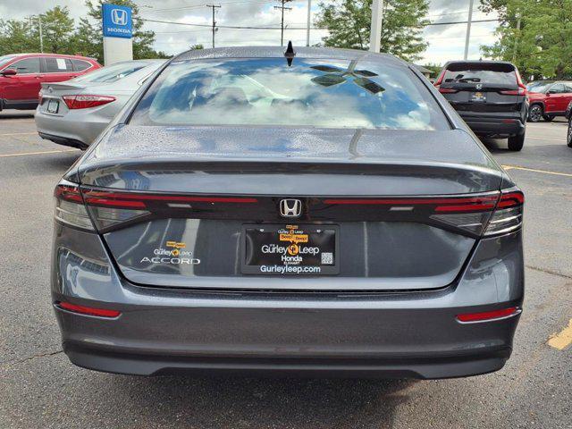 new 2025 Honda Accord car, priced at $30,374