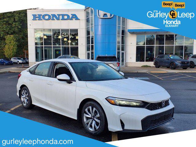 new 2026 Honda Civic car, priced at $25,291