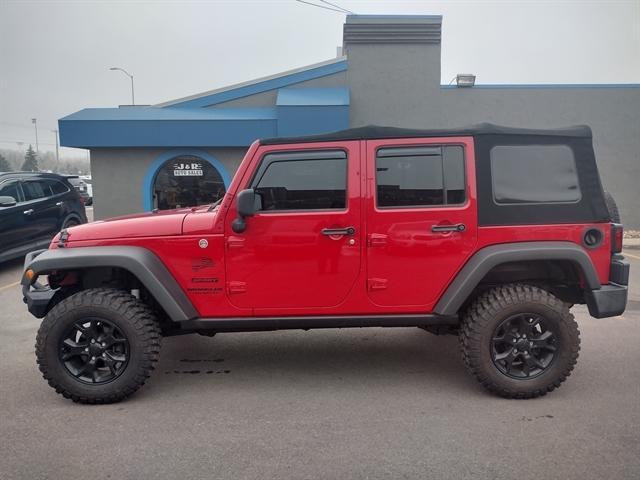 used 2014 Jeep Wrangler Unlimited car, priced at $15,995