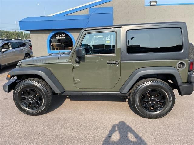 used 2015 Jeep Wrangler car, priced at $16,995