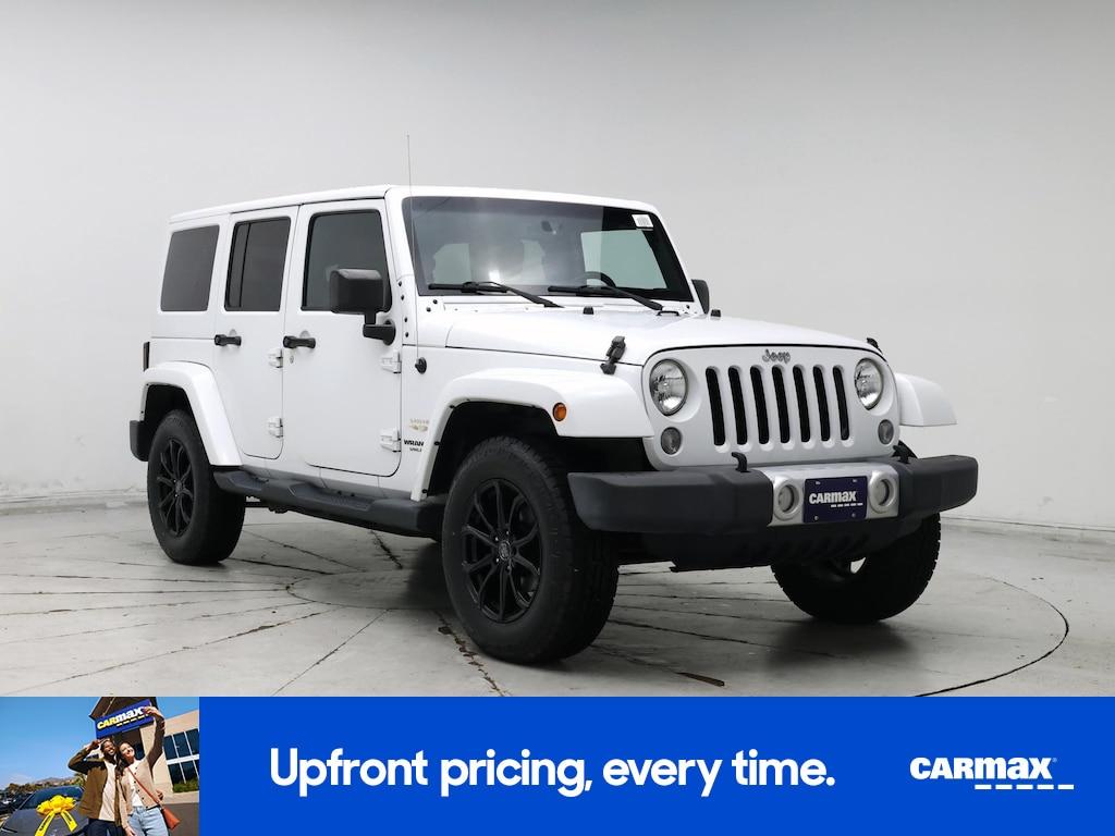 used 2015 Jeep Wrangler car, priced at $20,998