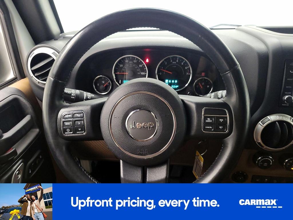 used 2015 Jeep Wrangler car, priced at $20,998