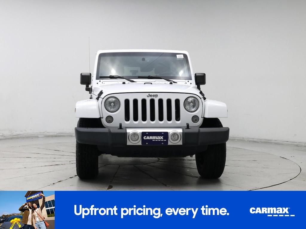 used 2015 Jeep Wrangler car, priced at $20,998