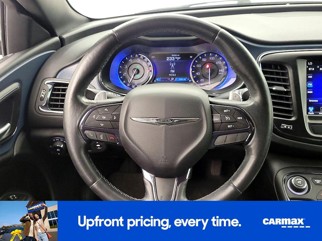used 2016 Chrysler 200 car, priced at $14,998