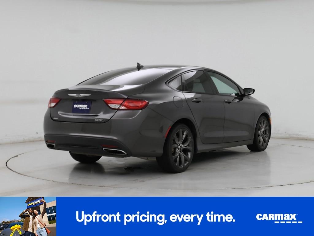 used 2016 Chrysler 200 car, priced at $14,998