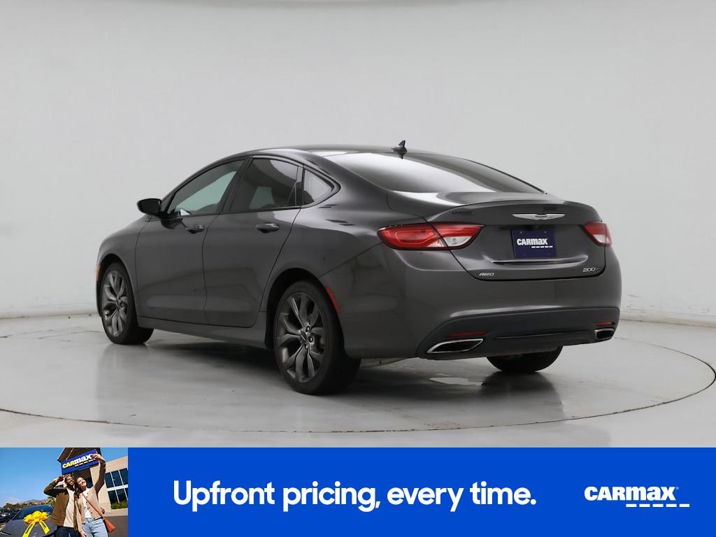 used 2016 Chrysler 200 car, priced at $14,998