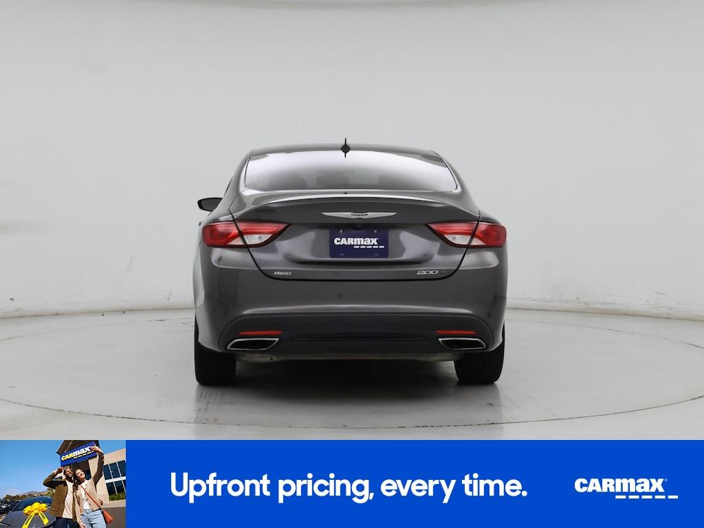 used 2016 Chrysler 200 car, priced at $14,998