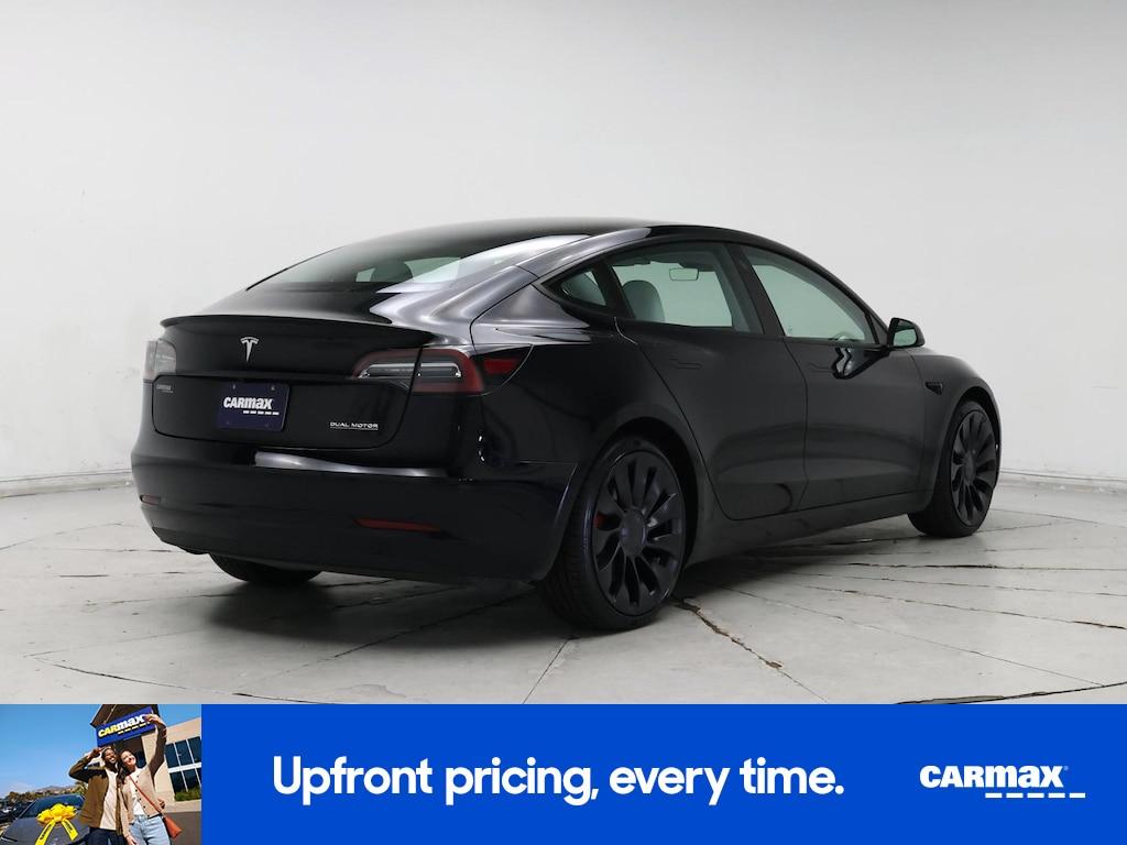 used 2022 Tesla Model 3 car, priced at $32,998