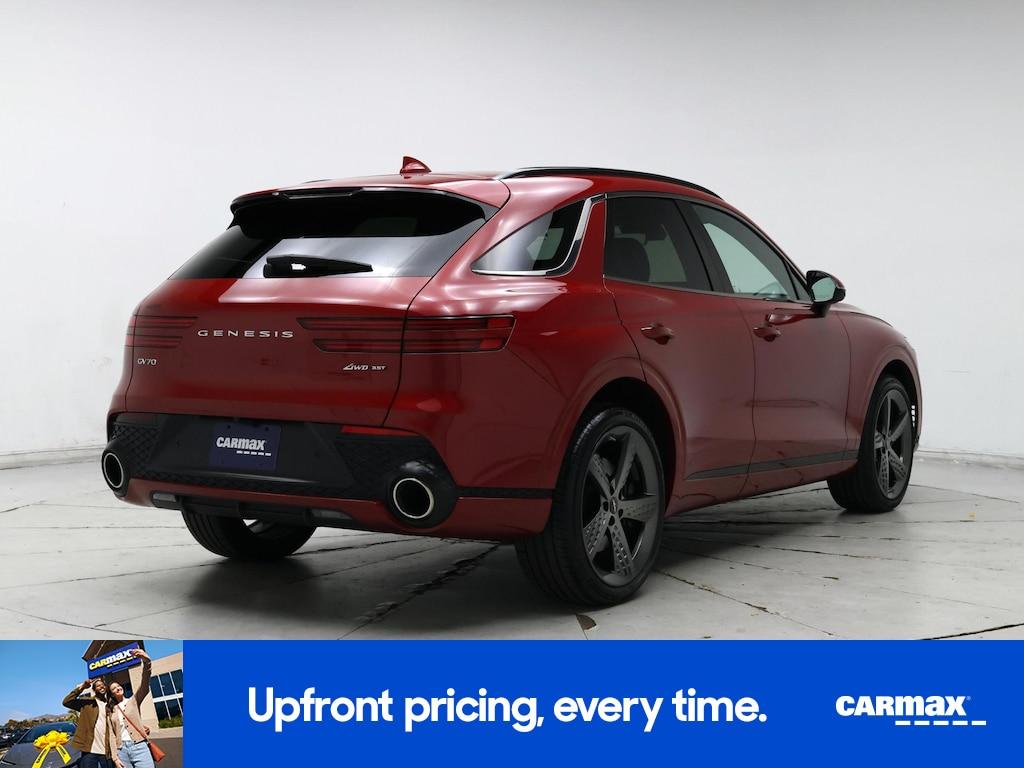 used 2025 Genesis GV70 car, priced at $50,998