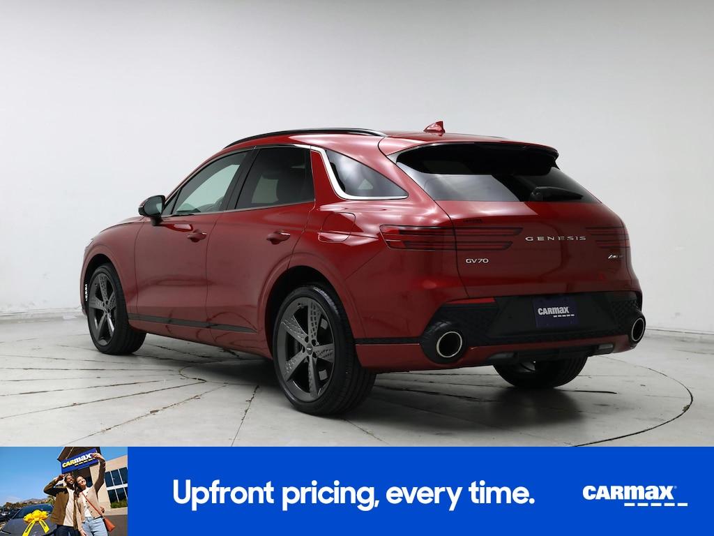 used 2025 Genesis GV70 car, priced at $50,998