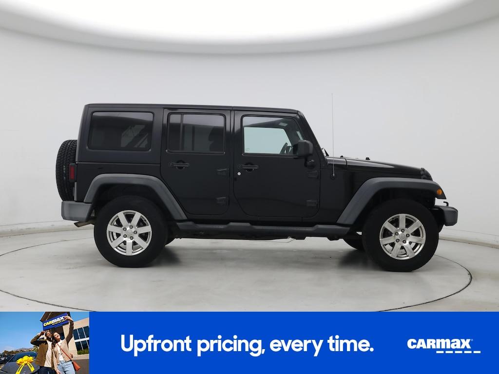 used 2013 Jeep Wrangler car, priced at $17,998