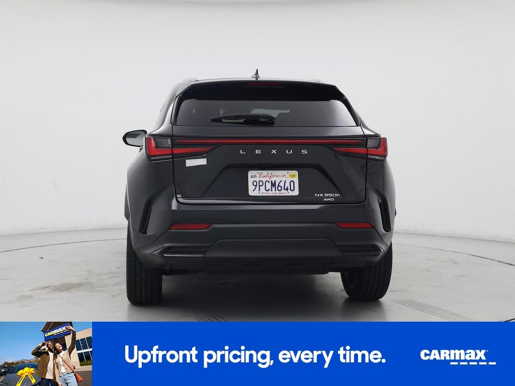 used 2025 Lexus NX 350h car, priced at $49,998