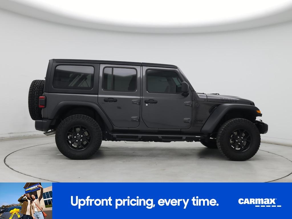 used 2025 Jeep Wrangler car, priced at $43,998
