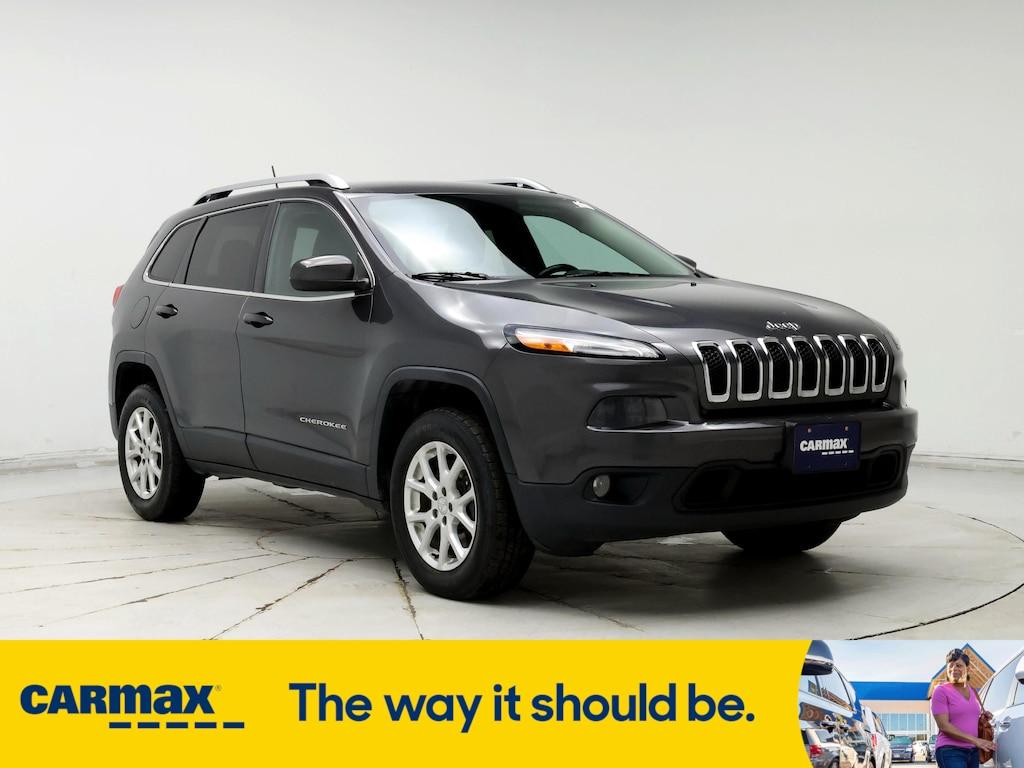 used 2015 Jeep Cherokee car, priced at $13,599