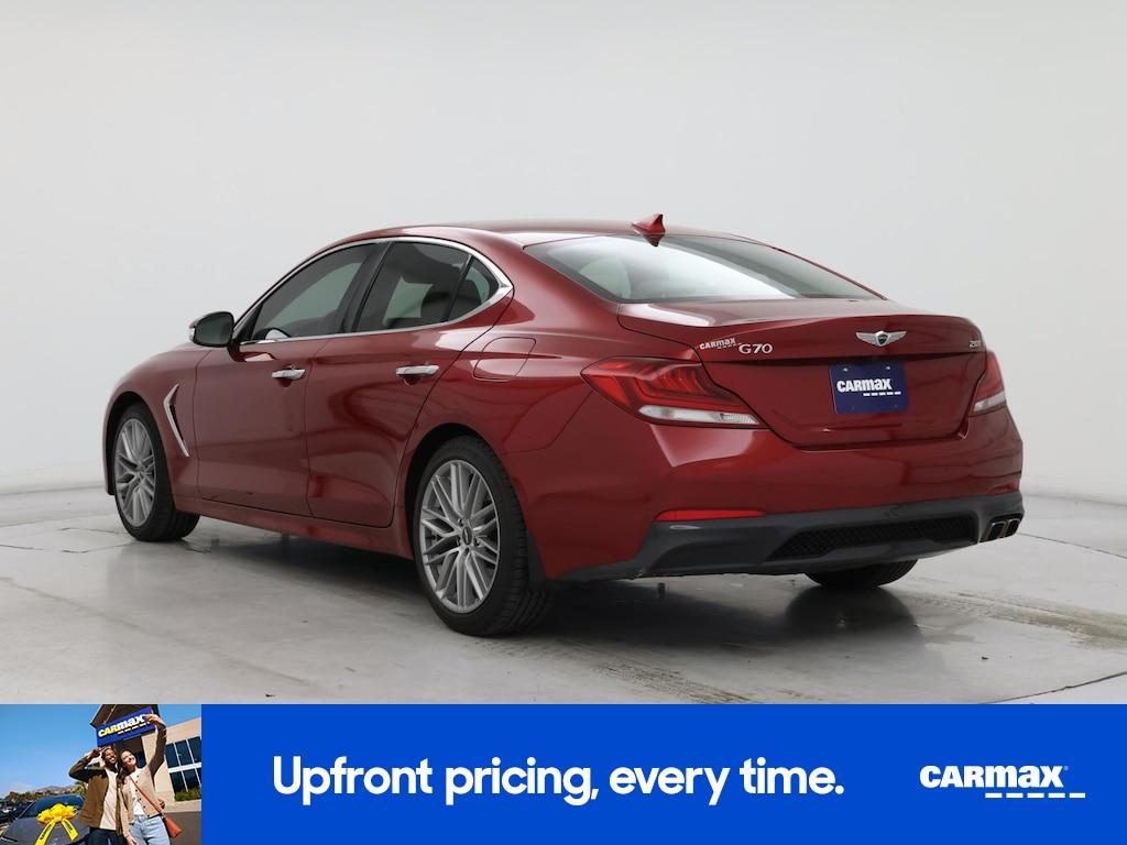 used 2021 Genesis G70 car, priced at $23,998
