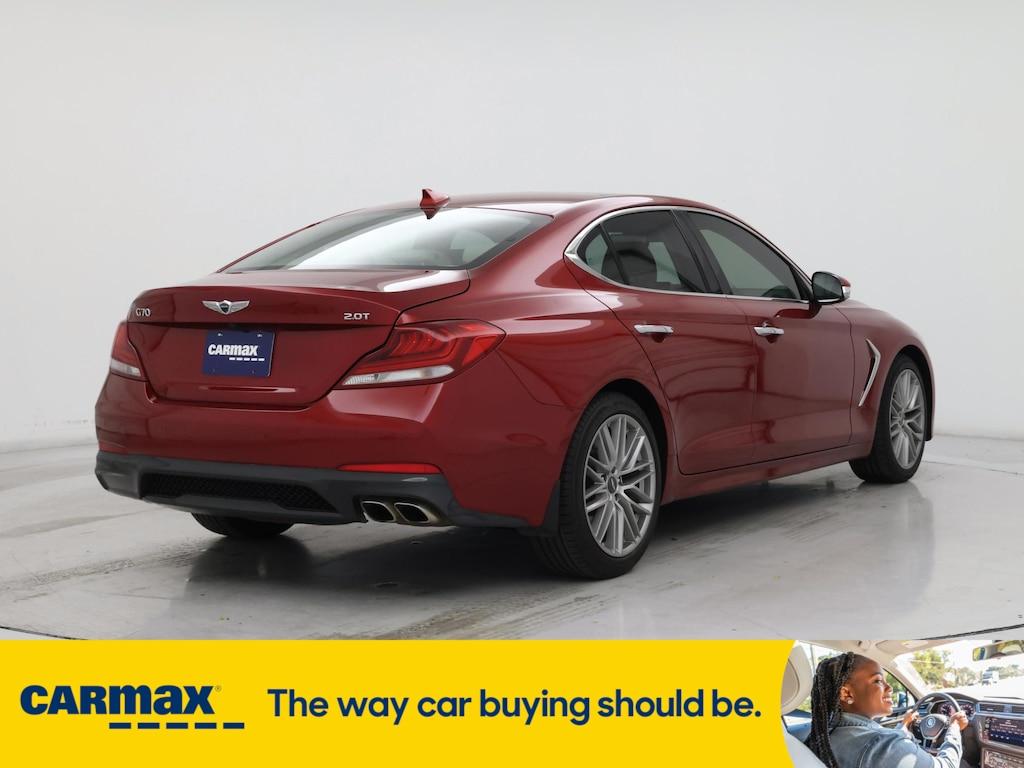 used 2021 Genesis G70 car, priced at $24,998