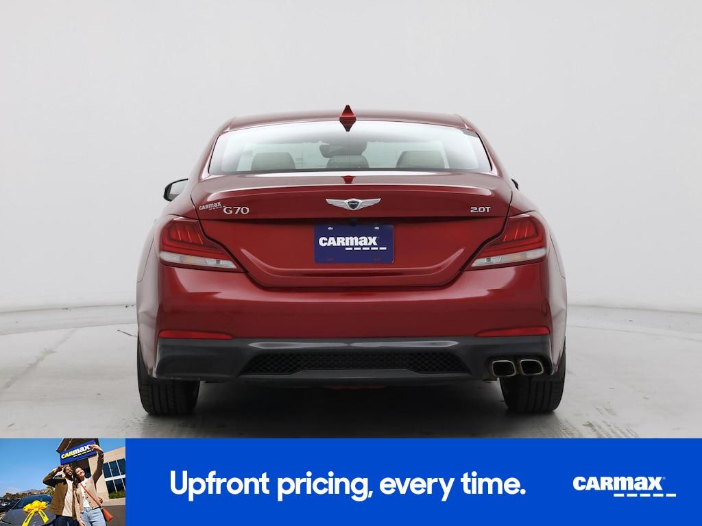 used 2021 Genesis G70 car, priced at $23,998