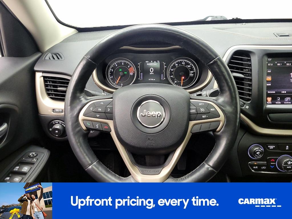 used 2016 Jeep Cherokee car, priced at $13,599