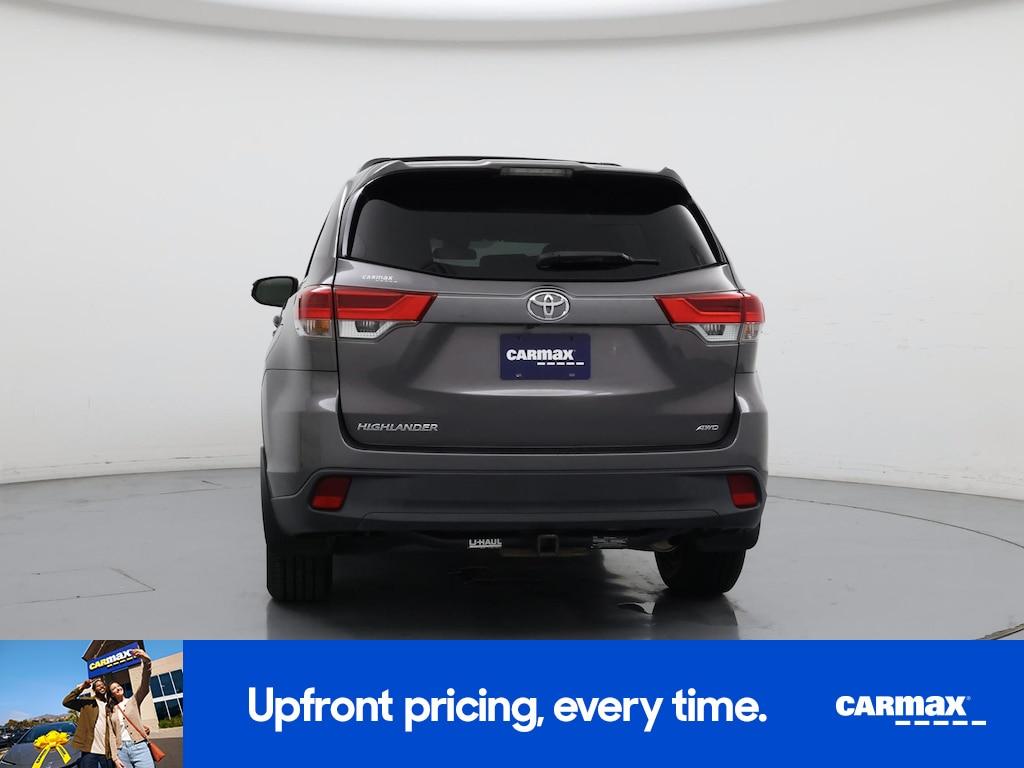 used 2019 Toyota Highlander car, priced at $25,998