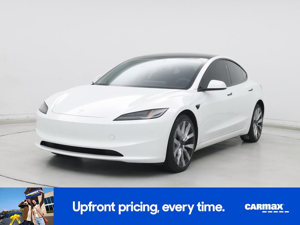 used 2025 Tesla Model 3 car, priced at $39,998