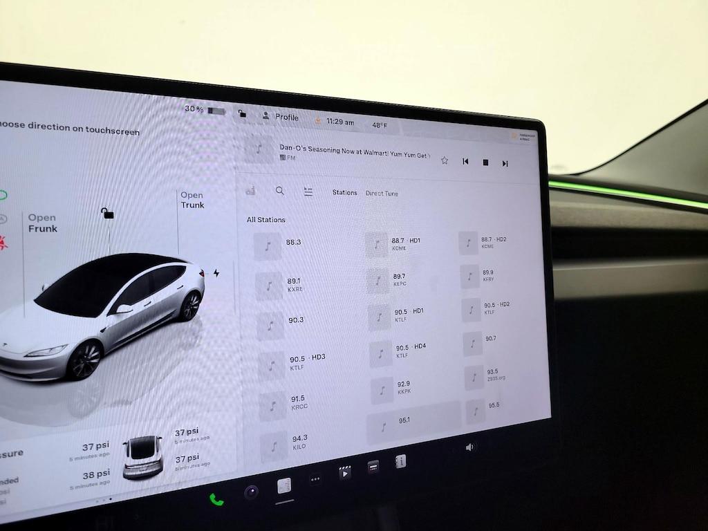 used 2025 Tesla Model 3 car, priced at $39,998