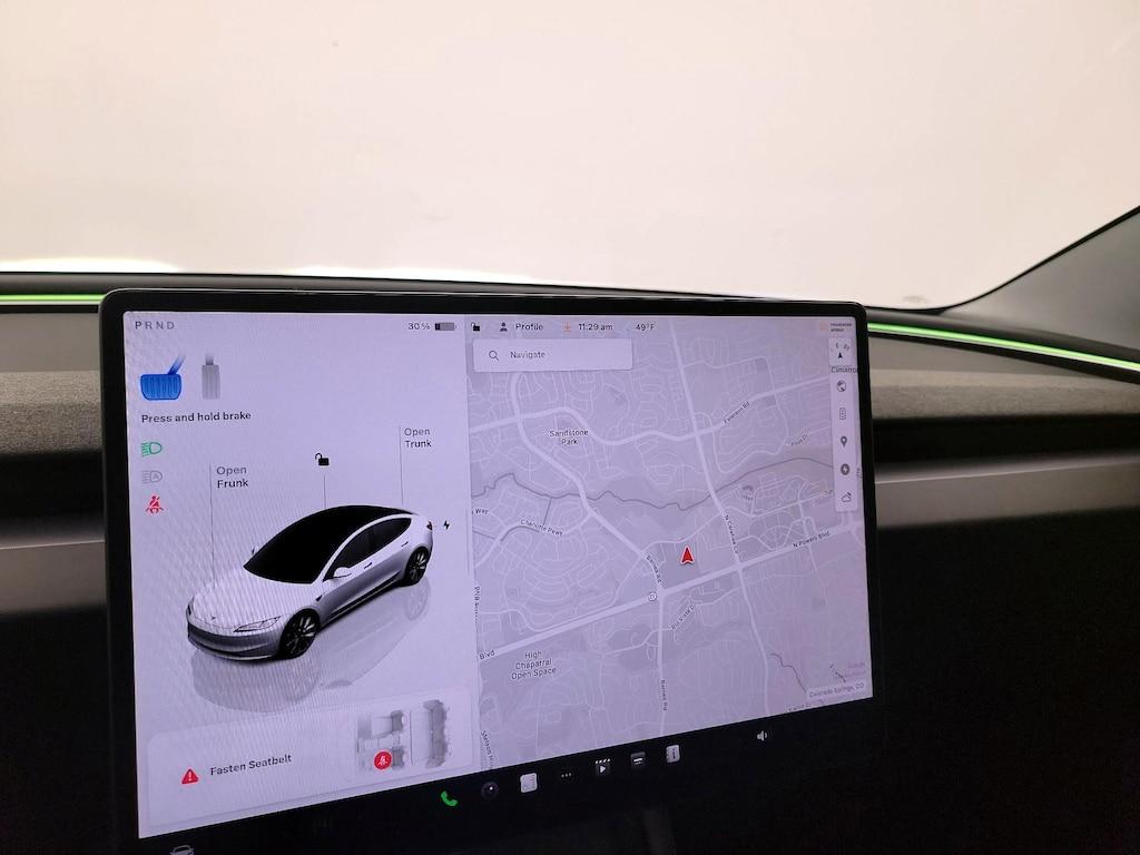 used 2025 Tesla Model 3 car, priced at $39,998