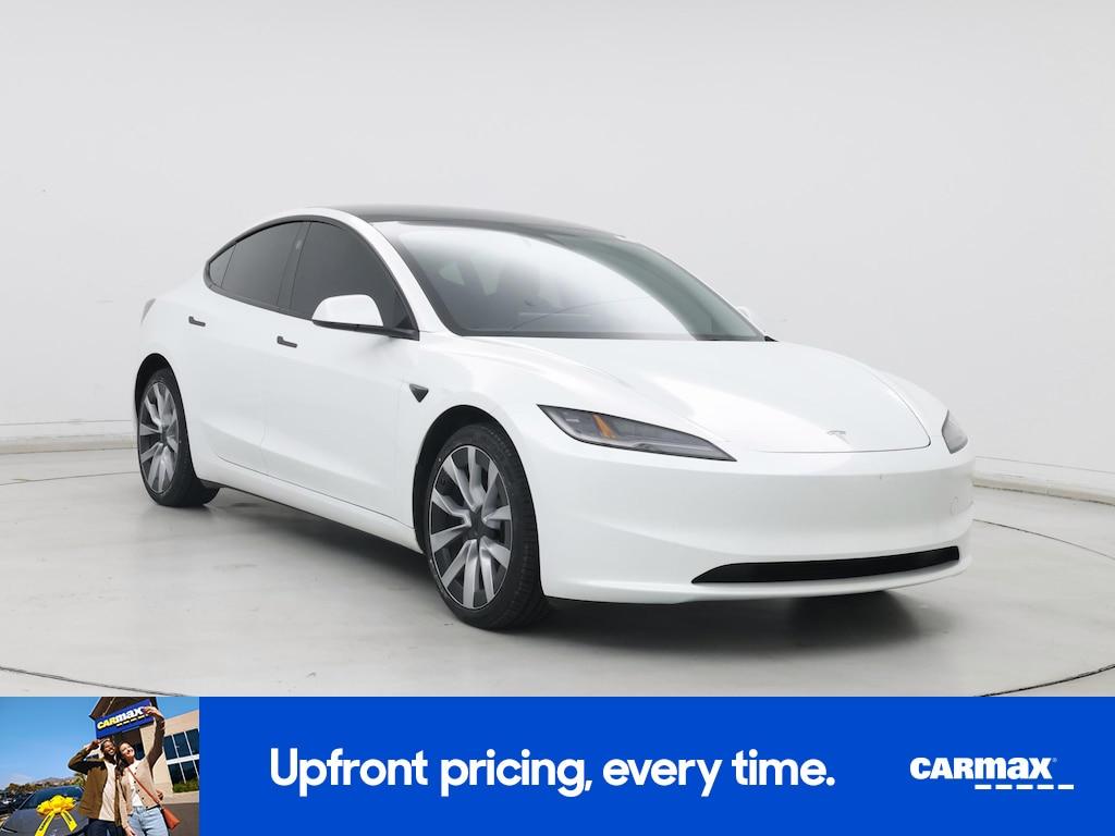 used 2025 Tesla Model 3 car, priced at $39,998