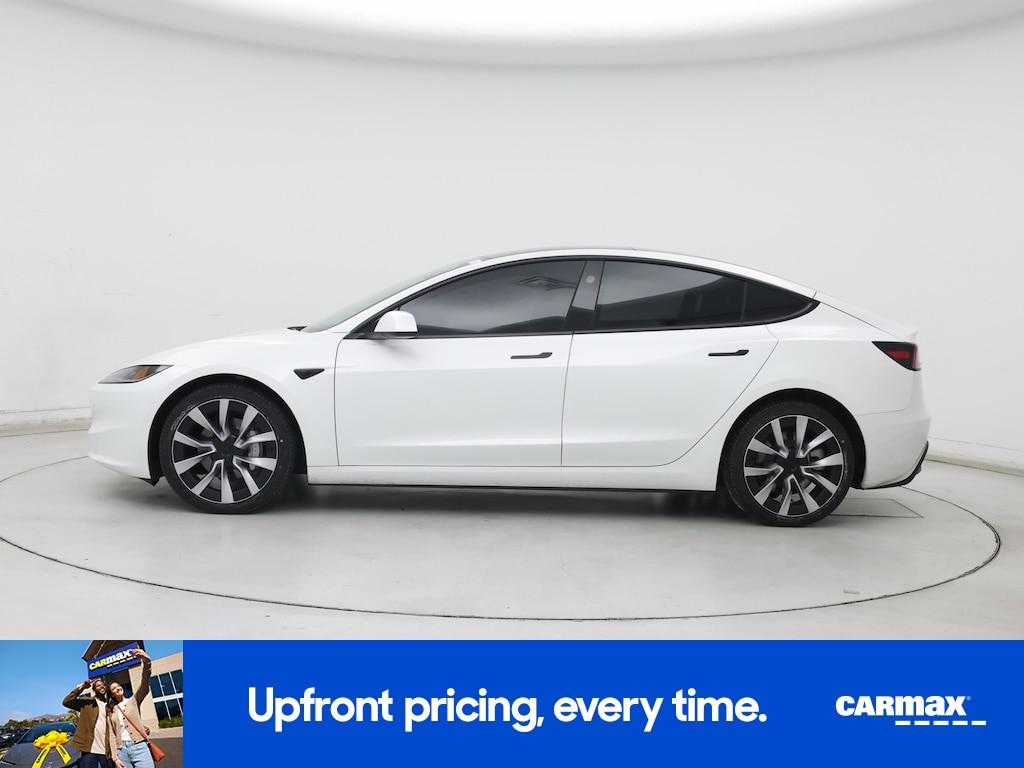 used 2025 Tesla Model 3 car, priced at $39,998