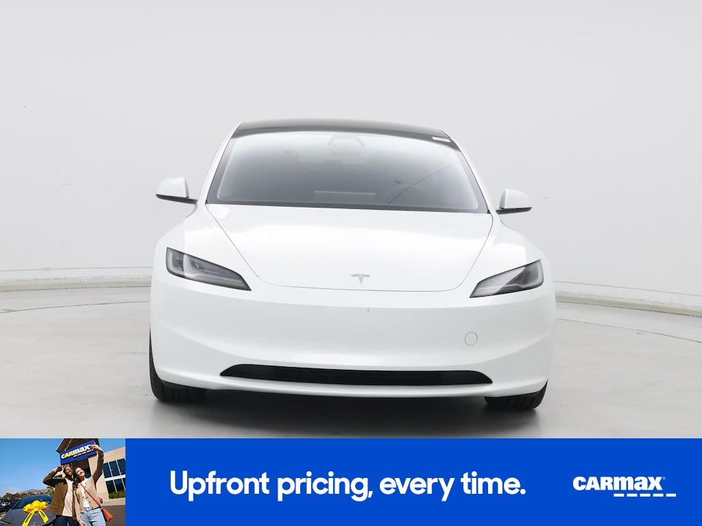 used 2025 Tesla Model 3 car, priced at $39,998