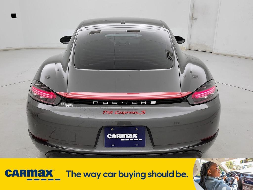 used 2018 Porsche 718 Cayman car, priced at $56,998