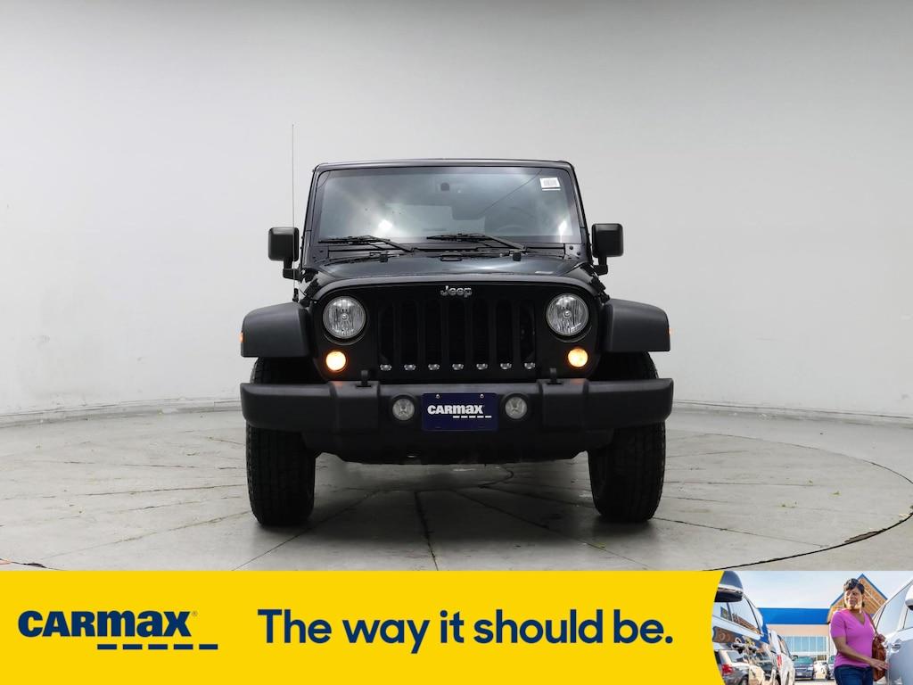 used 2016 Jeep Wrangler car, priced at $24,998