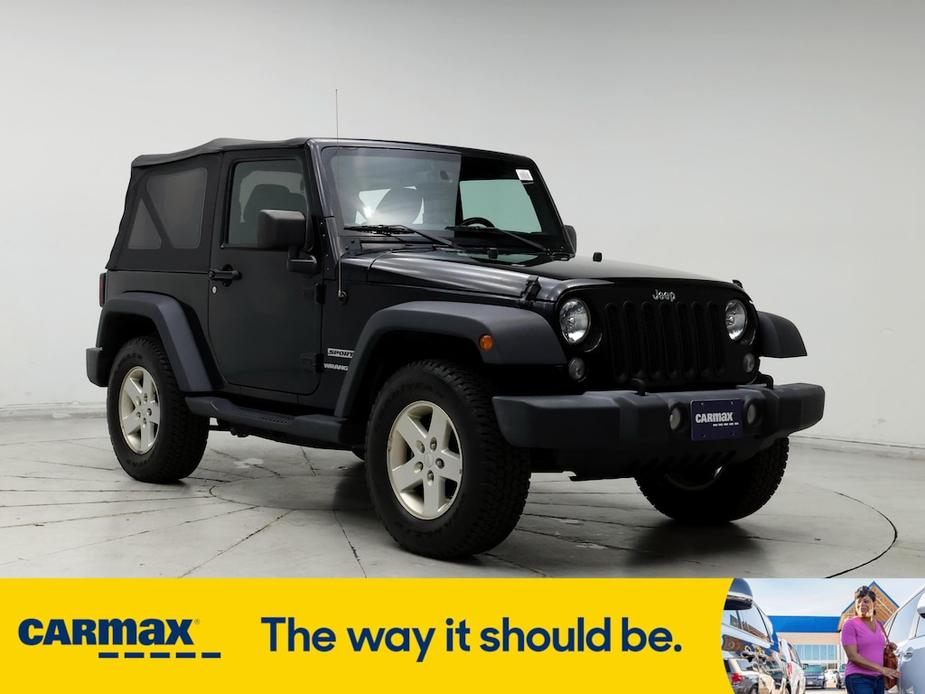 used 2017 Jeep Wrangler car, priced at $20,998