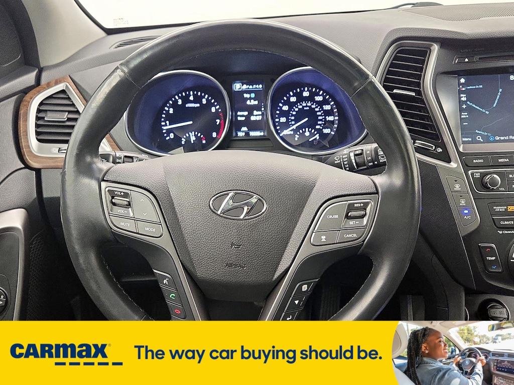 used 2017 Hyundai Santa Fe car, priced at $19,998