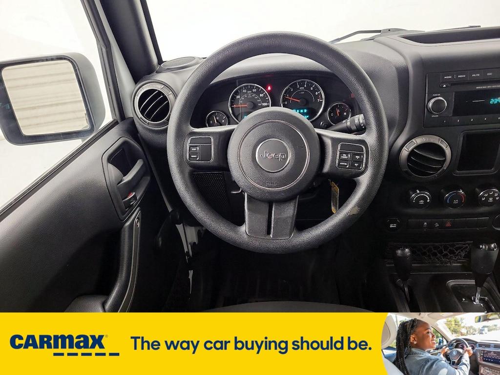 used 2015 Jeep Wrangler car, priced at $19,998