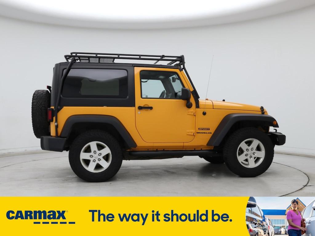 used 2013 Jeep Wrangler car, priced at $20,998