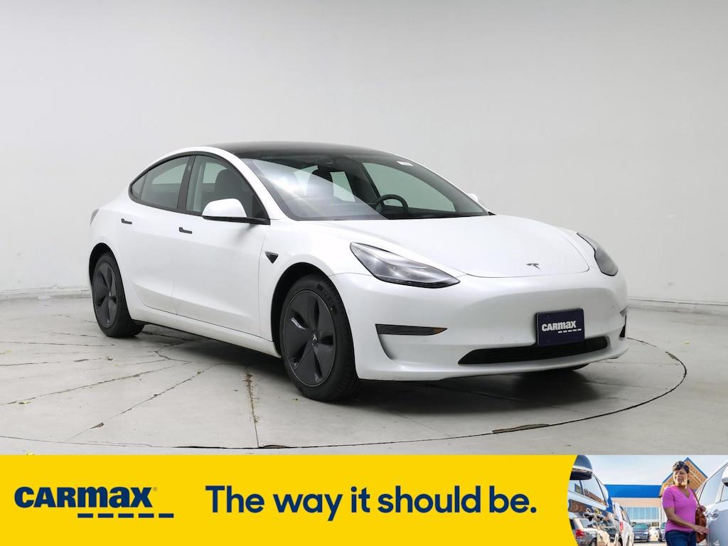 used 2022 Tesla Model 3 car, priced at $24,879