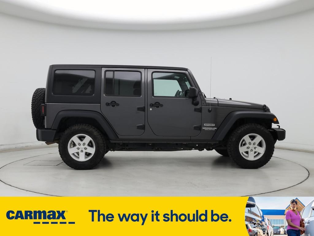 used 2017 Jeep Wrangler car, priced at $22,998