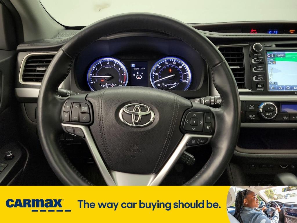 used 2017 Toyota Highlander car, priced at $33,998