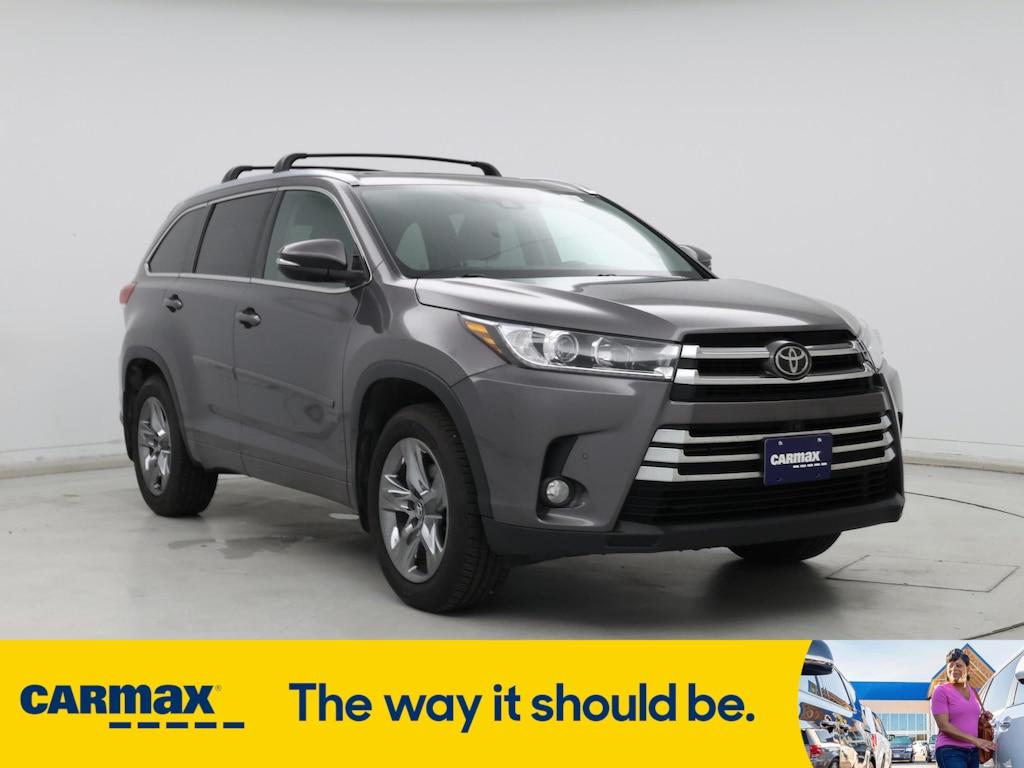 used 2017 Toyota Highlander car, priced at $33,998