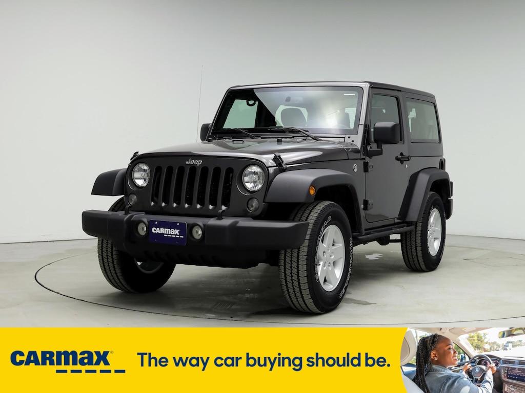 used 2017 Jeep Wrangler car, priced at $19,998