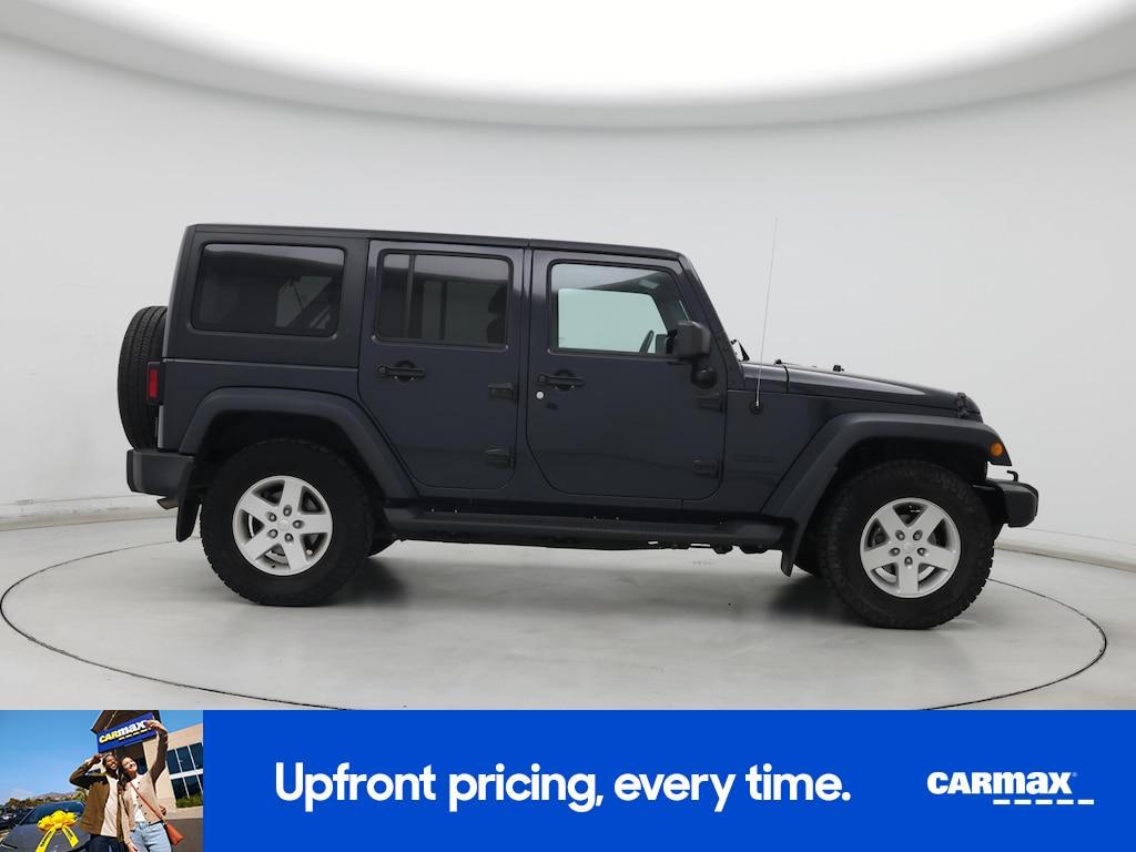 used 2016 Jeep Wrangler car, priced at $19,998