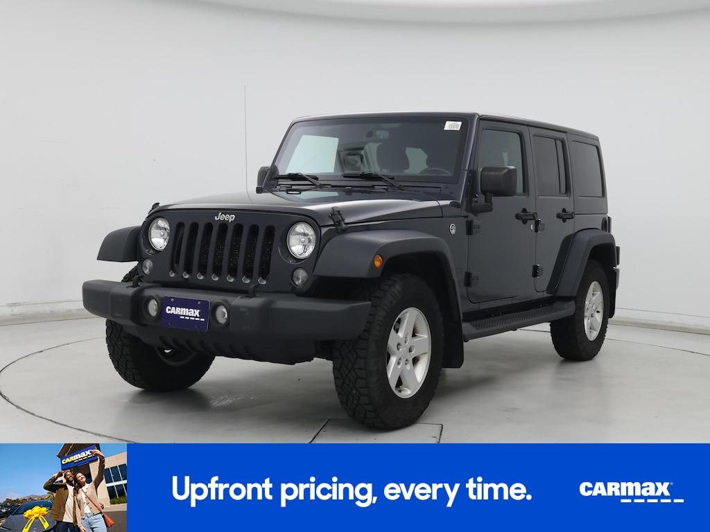 used 2016 Jeep Wrangler car, priced at $19,998