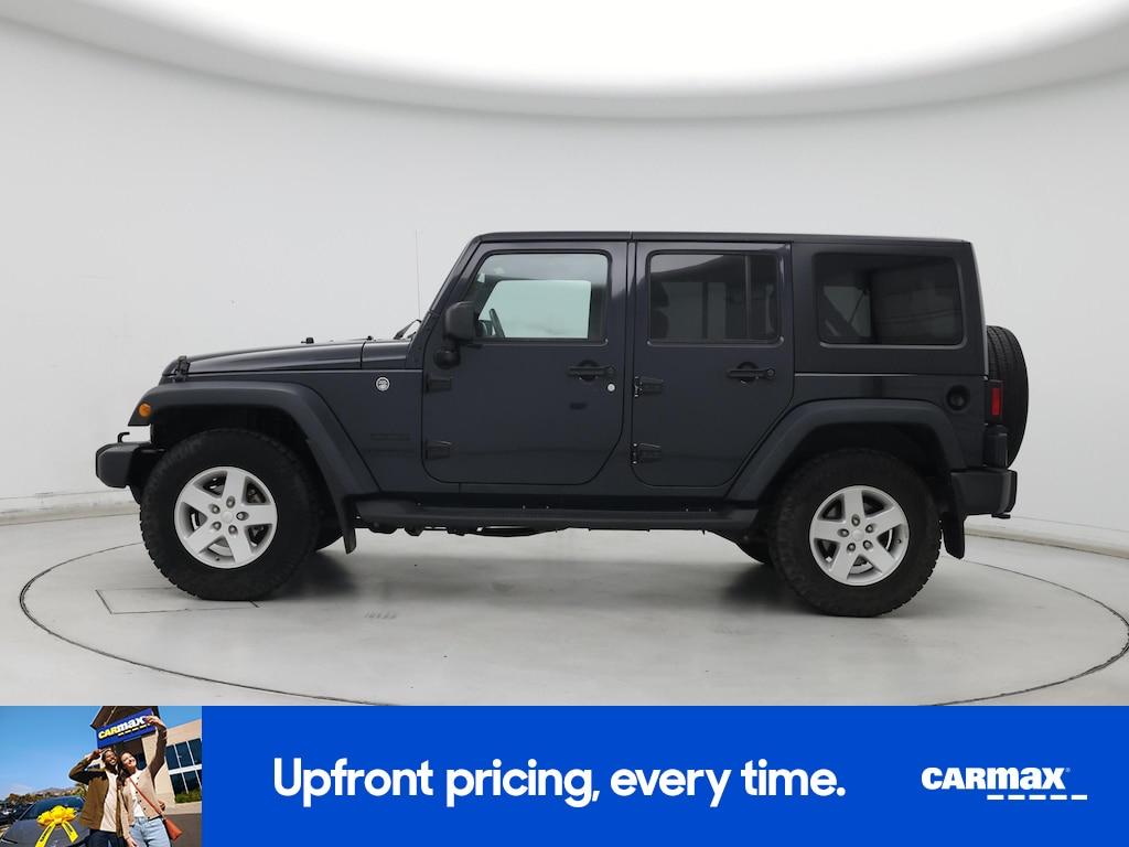 used 2016 Jeep Wrangler car, priced at $19,998