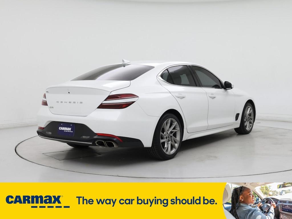 used 2022 Genesis G70 car, priced at $25,998