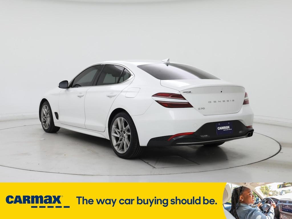 used 2022 Genesis G70 car, priced at $25,998