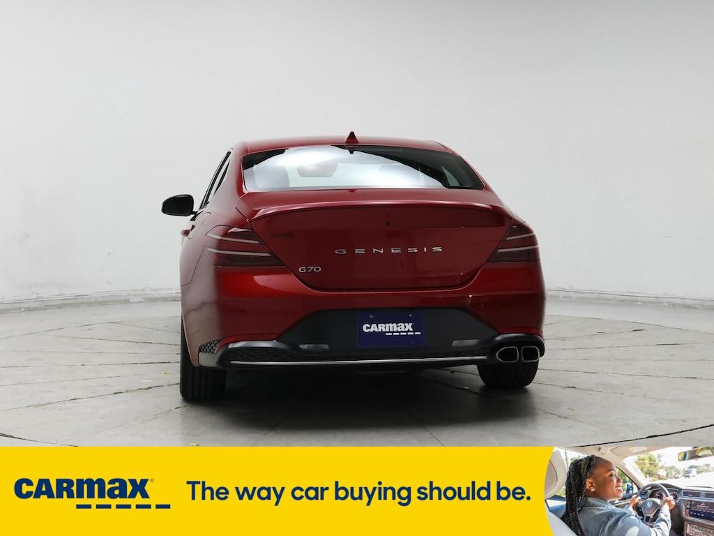 used 2022 Genesis G70 car, priced at $22,998