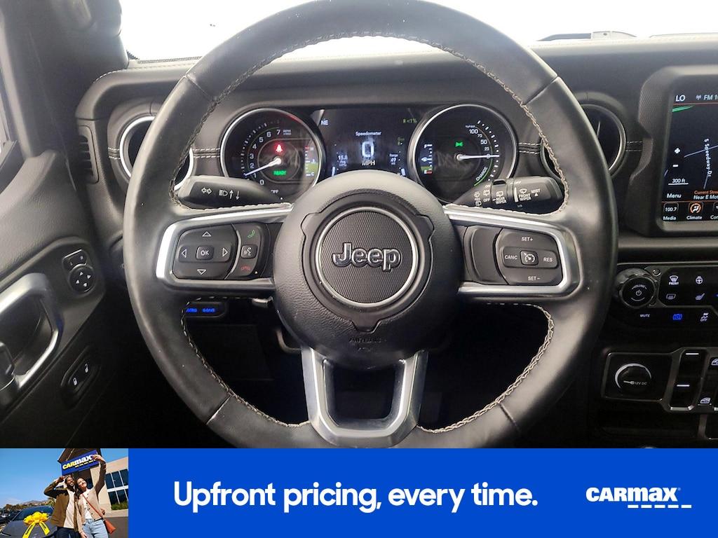 used 2023 Jeep Wrangler 4xe car, priced at $36,998